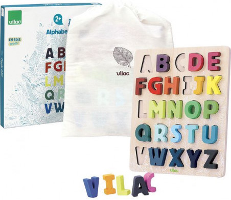 Puzzle ABC Alphabet Sous la canopee Vilac